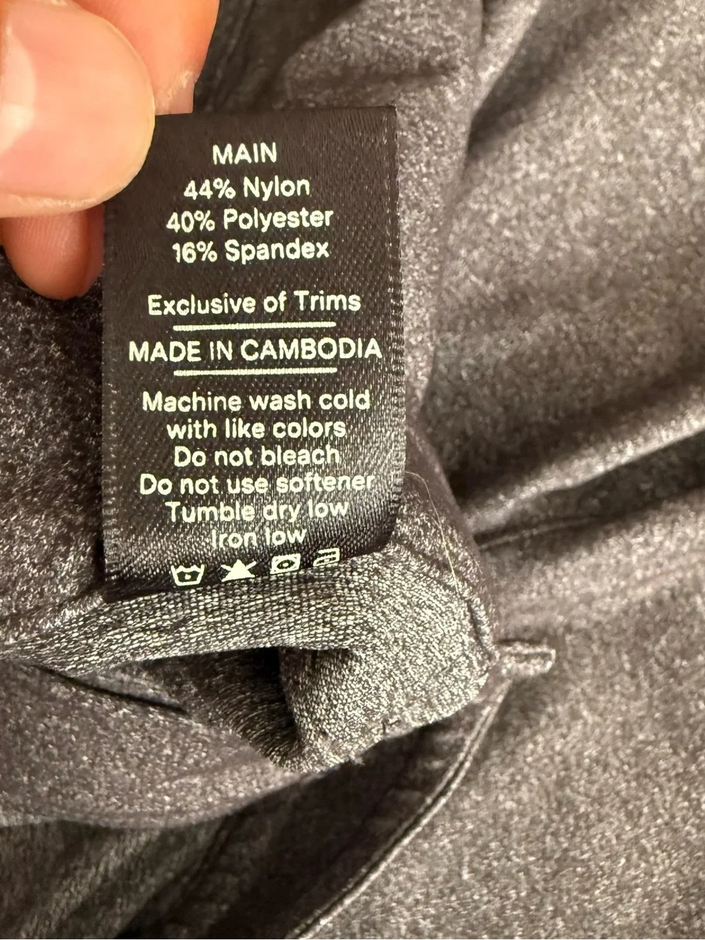 Public Rec Workday Pants Gray Men’s 34x32 NWOT
